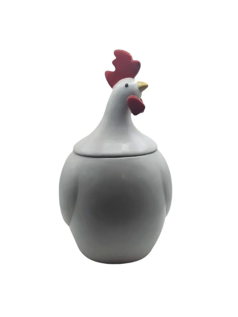Department 56 Rooster Cookie Jar Chicken Storage Container Ceramic Farmhouse